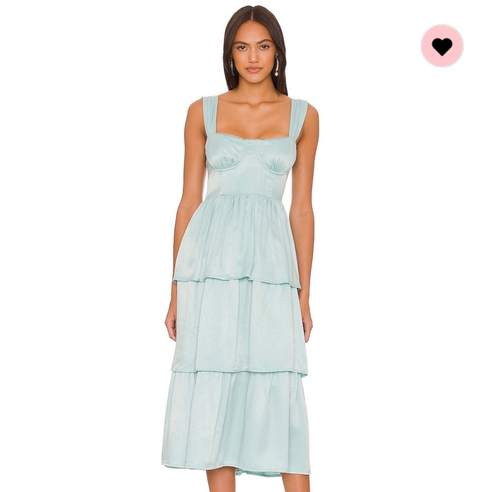 Corset Midi Dress - WeWoreWhat from Revolve.